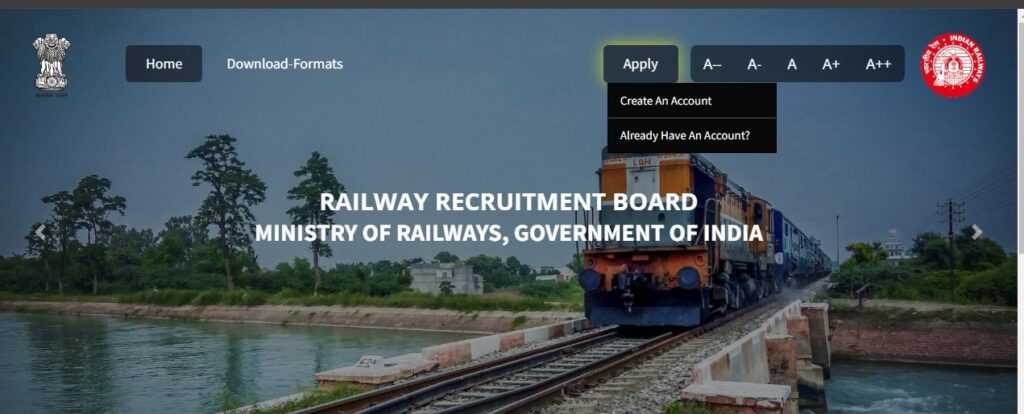 RRB Technician Apply Online